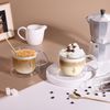 Doppelwandige Kaffeegläser 350ml 2er Set Borosilikatglas Macchiato Latte Bild 4