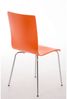 Besucherstuhl Pepe 1 Stuhl Orange Bild 3