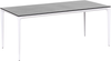 Gartentisch SOVARETO 180 cm 90 cm Steinoptik Dunkelgrau Bild 4
