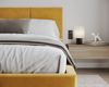 FDM Polsterbett 90x200, 120x200, 140x200, 160x200, 180x200cm Stauraumbett Bettgestell (MADE IN EU - mit hochwertigem Velours Bezug Trinity, Bettrahmen, Bett, Optional mit Matratze bestellbar, mit großen gepolsterten Kopfteil, mit Bettkasten zum aufklap... Bild 3