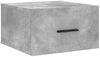 vidaXL Wand-Nachttisch Betongrau 35x35x20 cm 829860 Bild 2