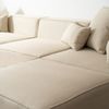 HOME DELUXE Modulares Sofa VERONA S - 240 x 120 cm Beige Bild 3
