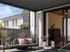 PRIMEYARD Pergola 3x6 m Aluminium-Pfosten mit Lamellendach aus Stahl graue Terrassenüberdachung Bild 5