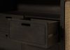 Sideboard Mango 200x40x80 dunkelgrau lackiert VALENCIA #220 Bild 4