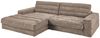 KAWOLA Sofa LANA Ecksofa Cord taupe Recamiere links 83 x 205 x 296 cm Bild 4