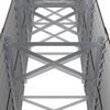 vidaXL Hochbeet Verzinkter Stahl 224x40x68 cm Braun 318900 Bild 5