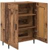 Sideboard, Kommode Altholz 69,5 x 34 x 90 cm Verbundholz und Eisen j817p Bild 5