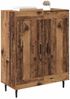 Sideboard, Kommode Altholz 69,5 x 34 x 90 cm Verbundholz und Eisen j817p Bild 3