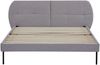 Polsterbett Porvoo Textil 140x200 cm Grau [en. casa] Bild 4