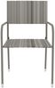 vidaXL 3-tlg. Garten-Essgruppe Poly Rattan Grau 3098034 Bild 4