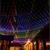 MUPOO LED-Lichternetz 8 Modi LED-Lichtnetz, LED-Lichterkette, LED Dekolicht LED-Lichtervorhang, 120/144/200/320/672LED mit Memory Bild 3