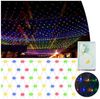 MUPOO LED-Lichternetz 8 Modi LED-Lichtnetz, LED-Lichterkette, LED Dekolicht LED-Lichtervorhang, 120/144/200/320/672LED mit Memory Bild 5
