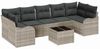 vidaXL Gartensofa-set Hellgrau 55 x 55 x 37 cm Poly-Rattan 3345622 Bild 2