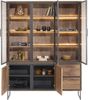 Buffet Trapani, Holzwerkstoff, Holzfarben, 160 x 210 x 42 cm Bild 3