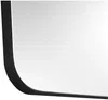 Vente-unique - DEMETRIA Badzubehör GlasMetall Schwarz - B 4 cm x H 80 cm x L 50 cm Bild 3