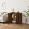 vidaXL Sideboard Räuchereiche 80x33x70 cm Holzwerkstoff 816565 Bild 5