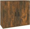 vidaXL Sideboard Räuchereiche 80x33x70 cm Holzwerkstoff 816565 Bild 2