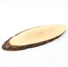 Rinden-Servierbrett - Erlenholz - ca. 35-39 x 16 x 1,5cm Bild 2