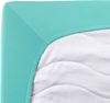 Traumschlaf Feinjersey Kinder-Baby Spannbetttuch|70x140 cm| hellblau Bild 2