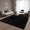 KADIMA DESIGN Teppich SPREE Shaggy Langflor Wohnzimmer Schlafzimmer Waschbar Esszimmer, Läufer, Höhe: 32 mm, Schwarz, 60x110 cm, Wohnzimmerteppich Strapazierfähig Waschbar Bild 3