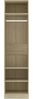 vidaXL Kleiderschrank Sonoma-Eiche 50x50x200 cm Holzwerkstoff 800237 Bild 5