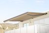 Elektrische Kassetten-Markise T122, Vollkassette Volant 4x3m ~ Polyester Creme, grau Bild 1