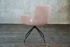 KAWOLA Stuhl NEW CHARME Drehstuhl Esszimmersessel Cord rosa 87 x 66 x 59 cm Bild 5