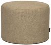 Bronx71 Bouclé Hocker Nora rund beige Bild 5