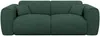 Vente-unique - POGNIA Sofa SamtStoff Grün - B 100 cm x H 73 cm x L 216 cm Bild 4