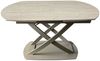 riess-ambiente Esstisch INCEPTION 130-190cm natur – oval, Keramik, Travertin, Metall (Einzelartikel, 1-St), ausziehbare Platte für 6–8 Personen – ideal für Esszimmer oder Küche Bild 4