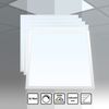 5x LED Panel 62x62 Neutralweiß 5000K 36W dimmbar 0-10V 4320lm Slim Alu PLs3.0 Bild 2