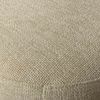 Hocker Charlie aus Chenille-Stoff, rundes Design, modern, naturfarben, gepolstert und pflegeleicht Bild 4