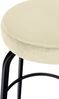 Barhocker KOELN - Creme, Samt Barhocker ohne Lehne Barstuhl Tresenhocker Tresenstuhl Kneipenhocker Kneipenstuhl Bild 5