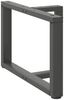 vidaXL Couchtischbeine T-Form 2 Stk. Anthrazit 70x25x(42-43) cm Stahl 4013038 Bild 4