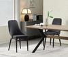 Stuhl 2er Set Monaco Stühle in Anthrazit - gemütliches Design - B/H/T: 44x88x58 cm Bild 3