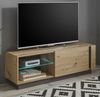 'Louna' Lowboard Eiche Artisan/ Graphit grau 138/46/40 cm Bild 2