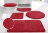 OTTO home Badematte Sanremo, Badvorleger, Badezimmer Teppich, sehr weich, Höhe 30 mm, rutschhemmend beschichtet, schnell trocknend, fußbodenheizungsgeeignet, Polyester, rund, Badteppich, unifarben, rechteckig, rund & als 3-tlg. Set erhältlich Bild 2