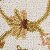 Teppich Wolle beige braun 140 x 200 cm Kurzflor EZINE Bild 4