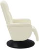 vidaXL Relaxsessel mit Fußteil Creme Samt 356688 Bild 4