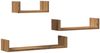 vidaXL Wandregale 3 Stk. Artisan-Eiche Holzwerkstoff 855793 Bild 2