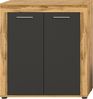 INOSIGN Highboard Aosta, Höhe 88 cm, in verschiedenen Farbausführungen, mit 2 Türen und 3 Fächern, Wohnzimmer, Kommode, Schrank Bild 3