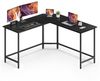 VASAGLE Schreibtisch L-förmiger Computertisch, Eckschreibtisch, Gaming, Homeoffice, 140 x 140 x 76 cm, platzsparender Bürotisch, einfacher Aufbau Bild 2