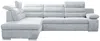 Ecksofa mit Schlaffunktion PYLOS - Grau - Ecke Links Bild 5