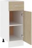 vidaXL Schubunterschrank Lyon Sonoma-Eiche 30x46x81,5 cm Holzwerkstoff 801207 Bild 5