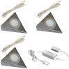 Hera 3er-Set LED-UB-Leuchte 2-LEDww eds+Trafo15W 61055931102 Bild 1