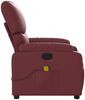 vidaXL Massagesessel Weinrot Kunstleder 373445 Bild 5