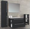 VCM Badmöbel Waschtisch Badinos 914167 Schwarz H. 152 x B. 146 T. 46 cm Bild 2