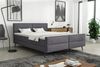 Boxspringbett Schlafzimmerbett GRANADA 180x200cm Stoff Lux Dunkelgrau Bild 1