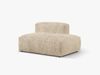 Micadoni Ecksofa-Modul Martina 1-Sitzer Rechts Kord Helles Beige Bild 2