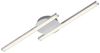 Briloner Leuchten – LED Deckenleuchte, Deckenlampe, 2-flammig, 2x6W, warm weißes Licht, 55. 4 cm, aluminiumfarbig Bild 5
